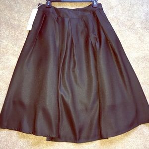 A-line black skirt never worn
